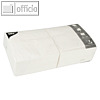 Papstar Servietten, 2-lagig, 1/8-Falz, 33x33cm, wei?, 1.000er-Pack, 17999