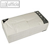 Papstar Servietten, 3-lagig, 1/4-Falz, 40x40cm, wei?, 1.000er-Pack, 14479