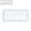 Papstar Spitzenpapiere, eckig, 34 cm x 17 cm, wei?, 2.000er-Pack, 18760