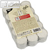 Papstar Teelichter, ? 37 mm, H 19 mm, Brenndauer 6 h, wei?, 20x 30 St?ck, 10397