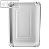 Papstar Pappteller "pure", eckig, 24 x 33 cm, wei?, 250 St?ck, 11100