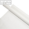 Papstar Tischdecke "pure", Papier, 8 m x 118 cm, wei?, 12er-Pack, 81877