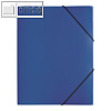 Pagna Gummizugmappen "Lucy Colours", DIN A4, 245 x 320 x 10 mm, blau, 21613-07