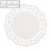 Papstar Tortenspitzen, rund, ? 30 cm, wei?, 2.000er-Pack (8x 250), 18270