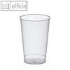 Trinkbecher, PP, 0.3l, Ø 7.8cm, 11.8cm hoch, transluzent unzerbrechlich, 500 St.