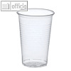 Trinkbecher m. Schaumrand, PP, 0.5l, Ø 9.5cm, 13.7cm transparent, 1.600 St.