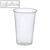 Trinkbecher mit Schaumrand, PP, 0.4l, ? 9.5cm, 12.2cm hoch, 50 St?ck, 16132