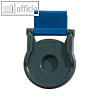 Laurel Kunststoff-Foldback-Klammer BRUTUS, 19 mm, blau, 12 Stück, 0716-30