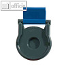 Laurel Kunststoff-Foldback-Klammer BRUTUS, 19 mm, blau, 100er Pack, 0710-30
