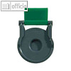 Laurel Kunststoff-Foldback-Klammer BRUTUS, 19 mm, gr?n, 100er Pack, 0710-60