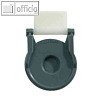 Laurel Kunststoff-Foldback-Klammer BRUTUS, 19 mm, wei?, 12 St?ck, 0716-10