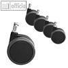 prosedia Weichboden/Teppich-Rollensatz f?r Younico & Sessel 3978S, 5 Rollen,8926