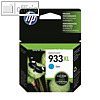 HP Tintenpatrone Nr. 933XL f?r Officejet 6100, ca. 825 Seiten, cyan, CN054AE