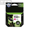 HP Tintenpatrone Nr.933XL für Officejet 6100, 825 Seiten, magenta, CN055AE