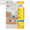 Zweckform Versand-Etiketten f?r C4/C5, Inkjet, 99.1 x 57 mm, 250 St?ck, J8173-25