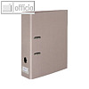 S.O.H.O. B?ro-Ordner, 80 mm R?ckenbreite, Einsteckschild, taupe, 4er Pack