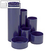MAUL Stiftek?cher MAULdeskbox, 6 R?hren, H?he 14.8 cm, blau, 41155-37