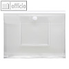 Umschlag, DIN A4 quer, CD Tasche, Dehnfalte, transparent, F?llh?he 30mm, 20 St.