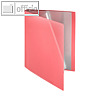 FolderSys Soft-Sichtbuch, DIN A4, incl. 10 Hüllen, hellrot, 20 Stück, 25801-84