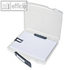 FolderSys Dokumenten-Box GO-Case, DIN A4, PP, Rücken 45 mm, transparent,30302-04