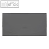 FolderSys Sichttasche STRONG, DIN Lang, PP, anthrazit, 50 St?ck, 40143-34