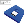 Briefklemmer SIGNAL 2, 70 x 50 mm, 13 mm Klemmweite, blau, 10er Pack, 1121-30