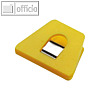 Briefklemmer SIGNAL 2, 70 x 50 mm, 13 mm Klemmweite, gelb, 10er Pack, 1121-70