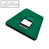 Briefklemmer SIGNAL 2, 70 x 50 mm, 13 mm Klemmweite, grün, 10er Pack, 1121-60