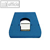Briefklemmer SIGNAL 3, 90 x 70 mm, 23 mm Klemmweite, blau, 100er Pack, 1130-30