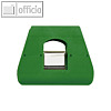 Briefklemmer SIGNAL 3, 90 x 70 mm, 23 mm Klemmweite, grün, 100er Pack, 1130-60