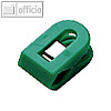 Laurel Briefklemmer LILIPUT, 15 x 25 mm, Klemmweite: 7 mm, grün, 100 St.,1100-60