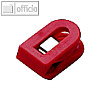 Laurel Briefklemmer LILIPUT, 15 x 25 mm, Klemmweite: 7 mm, rot, 100 St., 1100-20