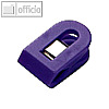 Briefklemmer LILIPUT, 15 x 25 mm, Klemmweite: 7 mm, violett, 100 St., 1100-18