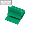 Kunststoff-Briefklemmer Zacko 1, 11 x 14 mm, bis 10 Blatt, gr?n, 1000 St?ck