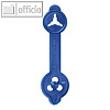 Laurel Briefkn?pfe BETA, 30 x 5 mm, blau, 1.000 St?ck, 0221-30