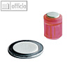 Power Magnet Zylinder ?14 mm, Scheibe, Haft 1.900g, kristallpink, 4 St., 4856-04