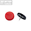 Laurel Rei?nagel, ? 14 mm, Stifth?he 6 mm, rot, 100 St?ck, 2770-20