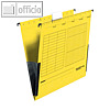 Falken H?ngetaschen UniReg, mit Leinenfr?schen, 230g/m?, 25 St., gelb, 80002660