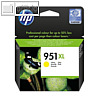 HP Tintenpatrone Nr.951XL, gelb, CN048AE