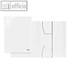 LEITZ Jurismappe Infinity, Karton säurefrei, DIN A4, 250 Blatt, weiß, 6106-00-00