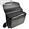 Aktentasche EXATRAVEL, DIN A4, Laptopfach (bis 15"), PP, schwarz, 55734E