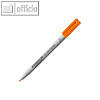 STAEDTLER Lumocolor Universalstift non-permanent 316 F, 0.6 mm, orange, 316-4