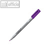 STAEDTLER Lumocolor Universalstift non-permanent 316 F, 0.6 mm, violett, 316-6