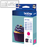 Brother Tintenpatrone LC123M f?r MFC-J4410DW, bis zu 600 Seiten, magenta, LC123M