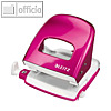 Leitz Buerolocher pink metallic