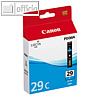 Canon Tintenpatrone PGI-29C, cyan, 4873B001