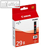 Canon Tintenpatrone PGI-29R, rot, 4878B001