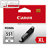 Canon Tintenpatrone CLI-551GYXL f?r f?r MG6350, grau, 11 ml, 6447B001