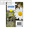 Epson Tintenpatrone T1814, Nr.18XL, gelb, C13T18144012