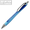 Kugelschreiber Slider Rave, Strichstärke: XB, dokumentenecht, blau, 132503